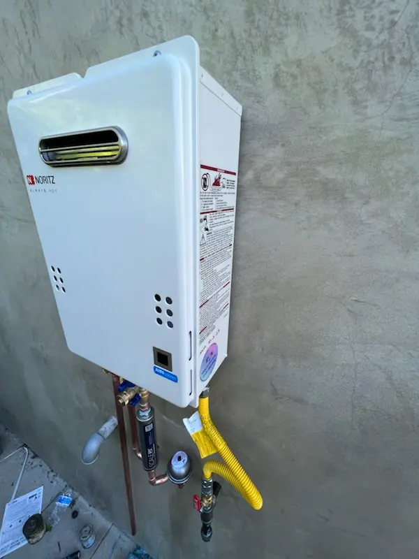Tankless water heater installation for Glen Lake homes